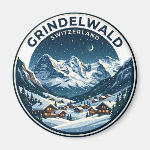 GRINDELWALD Schweiz Magnet