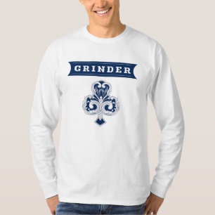 "Grinder" Long Sleeve Poker T - Shirt