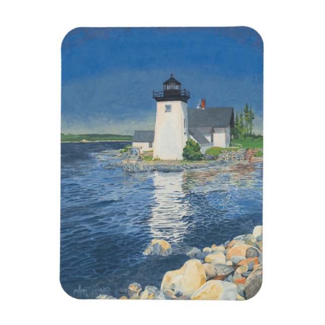Grindle Point Leuchtturm Magnet (Vertikal)