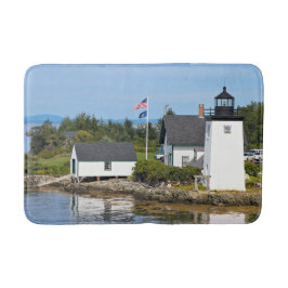 Grindle Point Leuchtturm, Maine Bath Mat Badematte