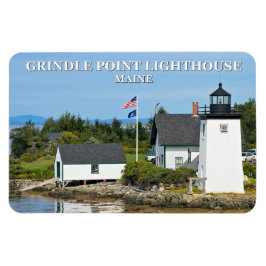 Grindle Point Lighthouse, Maine Flexi Magnet