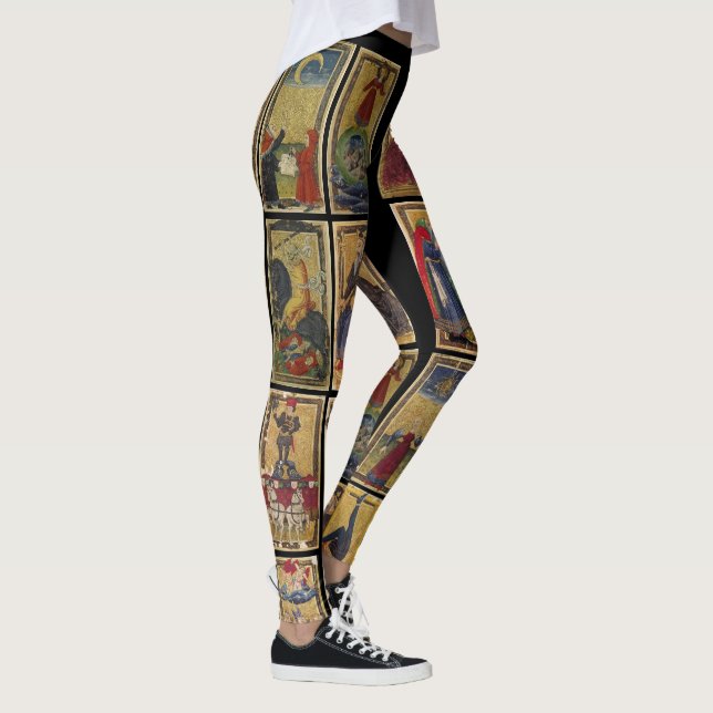 Gringonneur Tarot-Leggings Leggings (Rechts)
