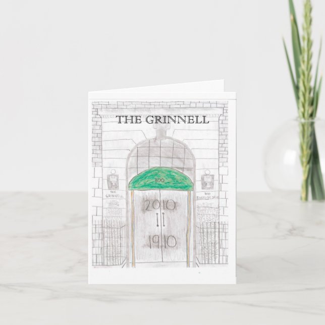 GRINNELL Centennial notecards Karte (Vorderseite)