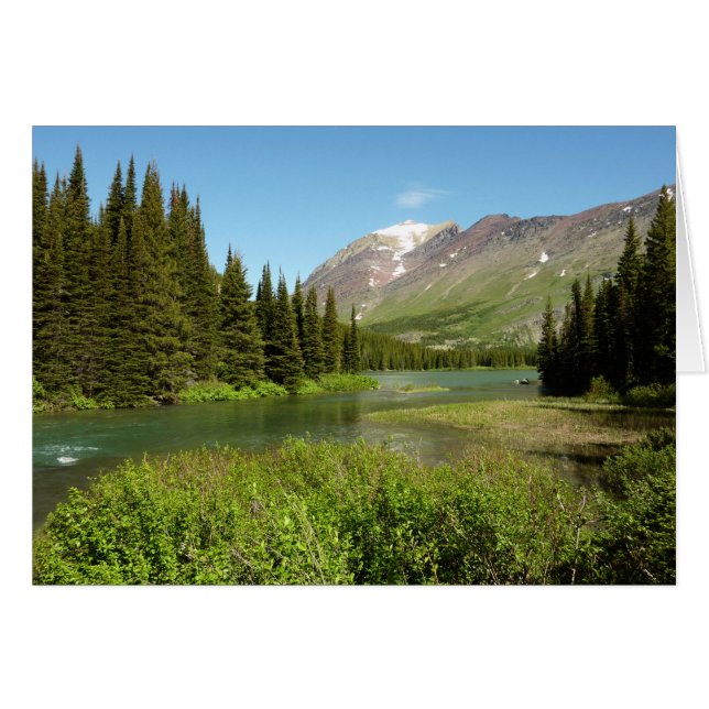 Grinnell Creek beim Glacier Nationalpark (Vorderseite (Horizontal))