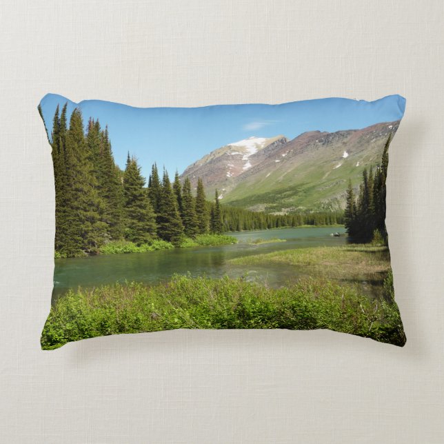 Grinnell Creek beim Glacier Nationalpark Dekokissen (Vorderseite)