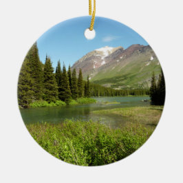 Grinnell Creek beim Glacier Nationalpark Keramikornament
