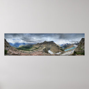 Grinnell Glacier Overlook - Glacier Nationalpark Poster