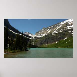 Grinnell Lake im Glacier-Nationalpark Poster