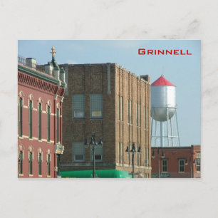 Grinnell Postkarte