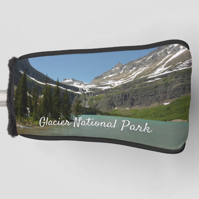 Grinnell See - Glacier Nationalpark Golf Headcover (Vorderseite)
