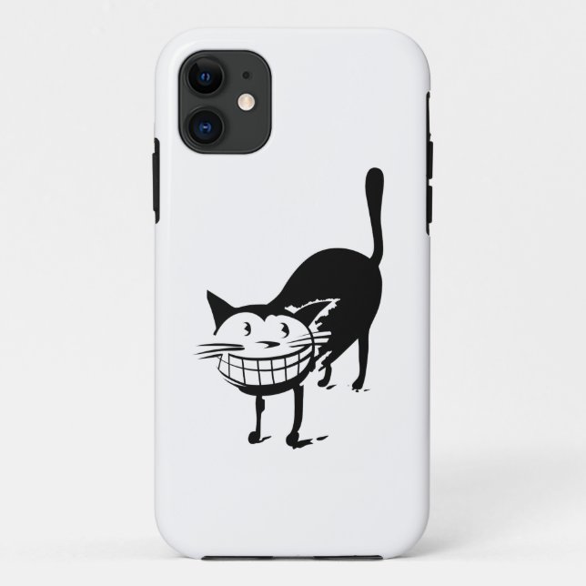 Grinning Cat Case-Mate iPhone Case (Rückseite)