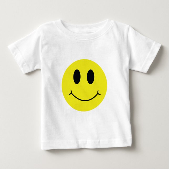 Grinning Face Classic Baby T-shirt (Vorderseite)