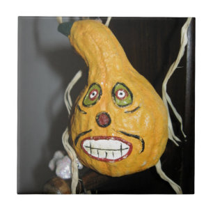 Grinning Gourd Fliese