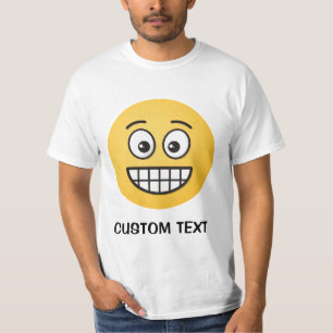 Grinsen mit offenen Augen T-Shirt