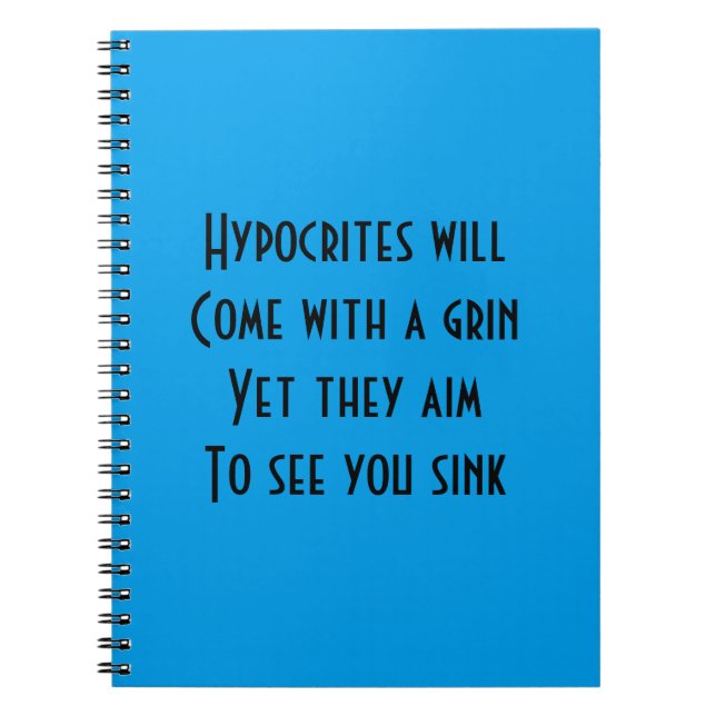 Grinsen Notizblock (Vorderseite)