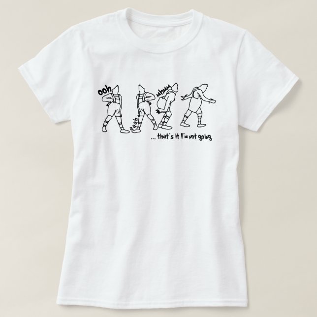 grinsende lustige Weihnachten 3 T-Shirt (Design vorne)