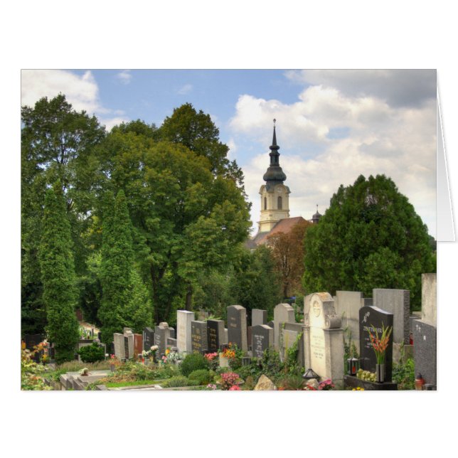 Grinzinger Friedhof, Wien Österreich (Vorderseite (Horizontal))