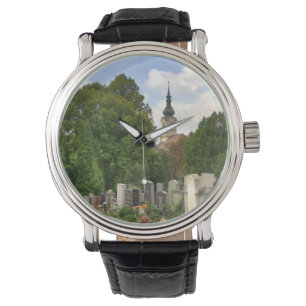 Grinzinger Friedhof, Wien Österreich Armbanduhr