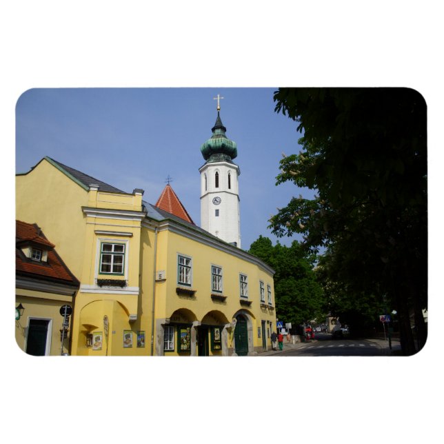 Grinzinger Pfarrkirche Magnet (Horizontal)