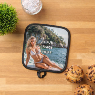 GRIP! 🧤 Custom Pot Holder – No Slip Topflappen