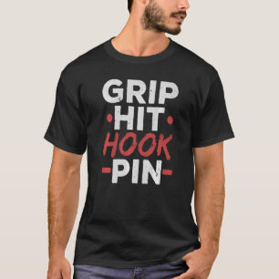 Grip Hit Hook Button Arm Wrestling Champion Arm Wr T-Shirt