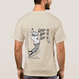 Grip It, Rip It Sip, It Men’s Basic T-Shirt