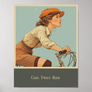 Grip Twist Ride Poster