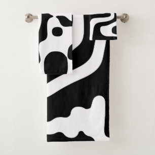 Grip Vise : Noir et Blanc Abstrait