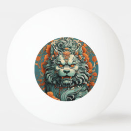 Grippe Löwe von Weisheit Ping Pong Ball Tischtennisball