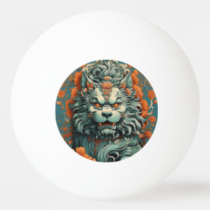 Grippe Löwe von Weisheit Ping Pong Ball Tischtennisball