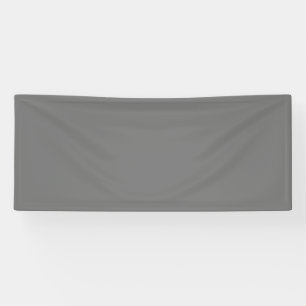 Gris #767676, Bannière de vinyle de fumée brute