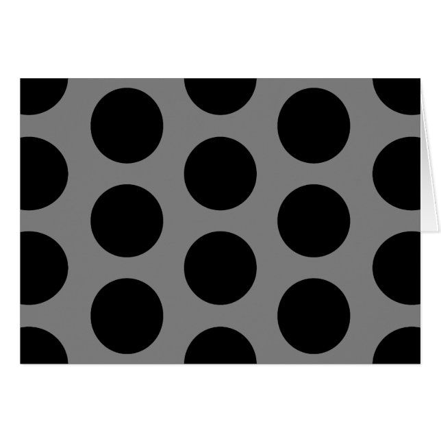 Gris avec des points noirs (Devant horizontal)