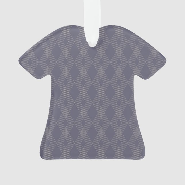 Gris, cool, tendance, simple, moderne zig zag moti (dos)