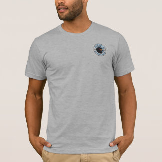 Gris de base du T-shirt des hommes de marais