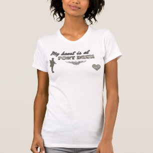 Gris de conception de T-shirt de Fort Drum