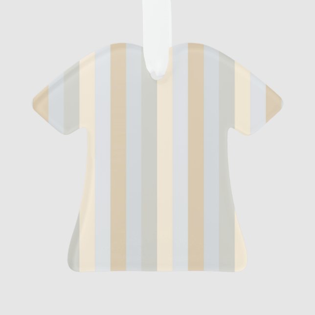 Gris doux Motif de bandes verticales (dos)