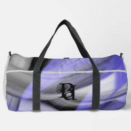 Gris Grand Sac De Sport Tendance Lavande Abstraite