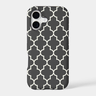 Gris graphite quatrefeuille