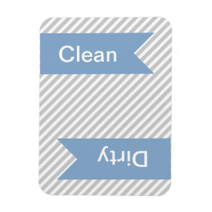 Gris Gris Propre - Magnets de lave-vaisselle sale