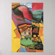 Gris - Landschaft auf Ceret 1913