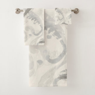 Gris neutre et blanc Abstrait