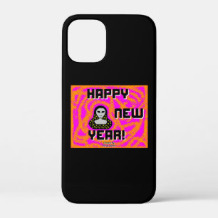 Gris Nouvel An Souhaite Apple iPhone 12 Mini Coque