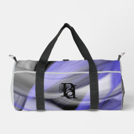 Gris Petit sac de gym Tendance Abstrait Lavender V