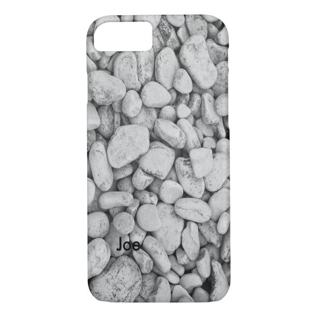 Gris Stones iPhone 7 Coque (Dos)