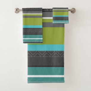 Gris vert, turquoise et gris