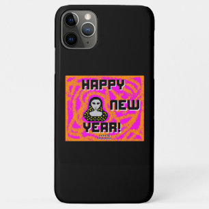 Gris voeux nouvel an Apple iPhone 11 Pro Max Coque