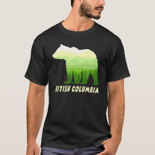 Grischer Bär in British Columbia im Wald von Kanad T-Shirt