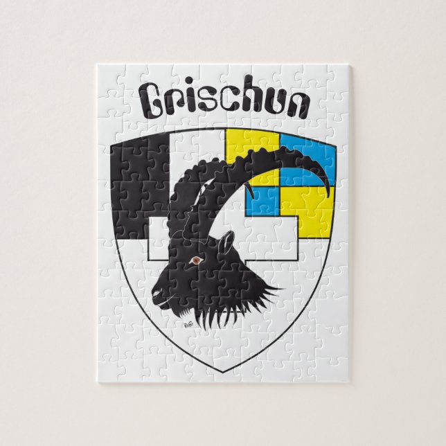 Grischun Svizra Puzzles (Vertikal)