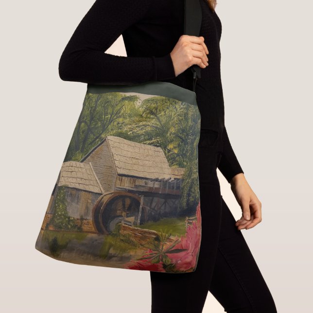 Gristmill, von Gary Poling Tragetaschen Mit Langen Trägern (Von Nahem)