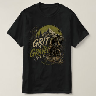 Grit & Gravel Spirit Gravel-Radfahr-Shirt T-Shirt